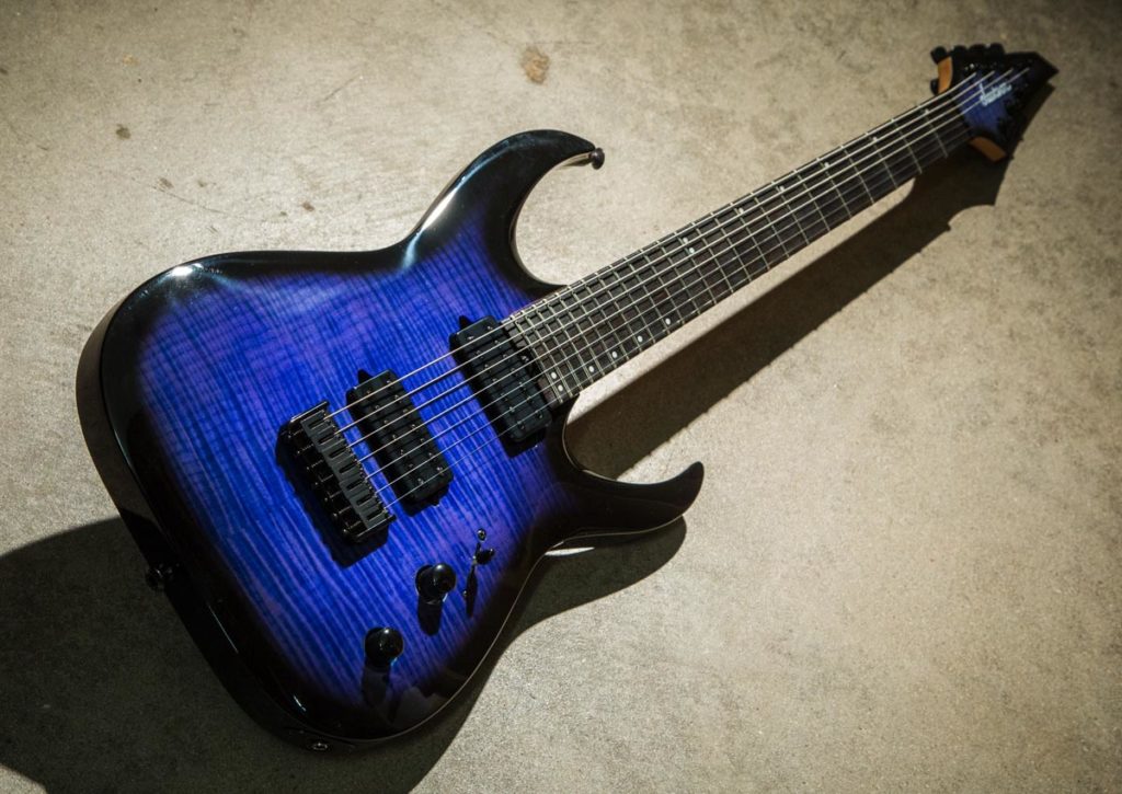 Total Guitar Reviews the Pro Series Misha Mansoor Juggernaut HT7FM